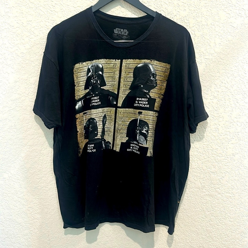 Star Wars Darth Vader mug shot tee 2 XL